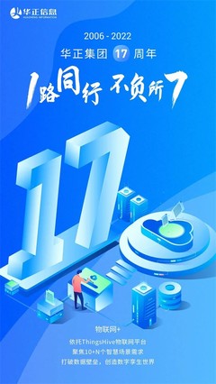 华正信息17周年 | 一路同行,共赢数字时代